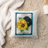 パンジー クッション (ブランケット)