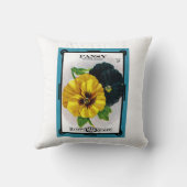 パンジー クッション (裏面)