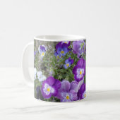 パンジー コーヒーマグカップ (正面左)