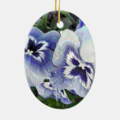 パンジー セラミックオーナメント (裏面)