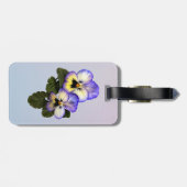 パンジー・デュオ ラゲッジタグ (裏面横)