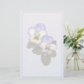 パンジー・デュオ 便箋 (スタンド正面)