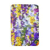 パンジー バスマット (正面縦)