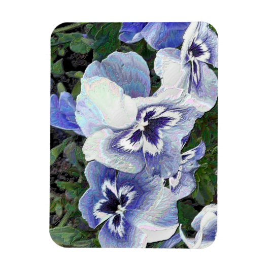 パンジー マグネット (縦)