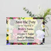パンジー ミックスカラー Save the Date セーブザデート (スタンド正面)