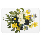 パンジー&ヴィオレヴィインタージュアート マグネット (横)