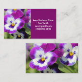 パンジー 名刺 (正面/裏面)