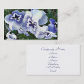 パンジー 名刺 (正面/裏面)