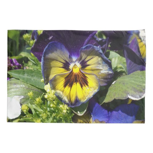 パンジー！ 枕カバー (裏面-左)