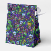 パンジー[紫] 特別な贈り物テント フェイバーボックス (裏面サイド)