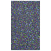 パンジー[紫] 60x104 大きなコットン テーブルクロス (正面)