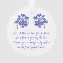 パンジー、義理の妹、友人と家族