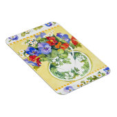 パンジー – nasturtiums 2013 マグネット (右側)