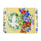 パンジー – nasturtiums 2013 マグネット (横)