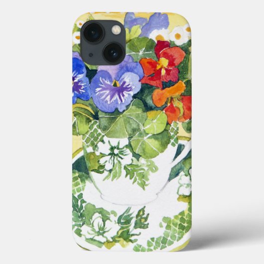 パンジー – nasturtiums 2013 Case-Mate iPhoneケース (裏面)