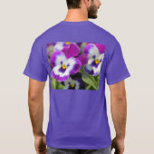 パンジー Tシャツ (裏面)