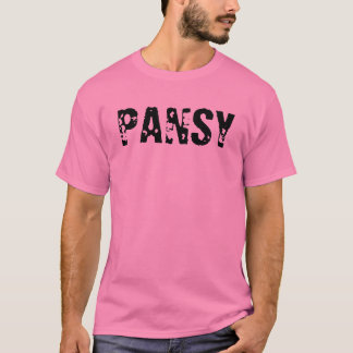 パンジー Tシャツ