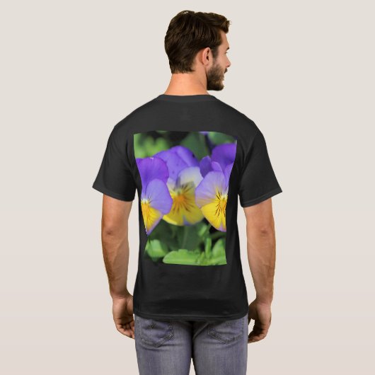 パンジー Tシャツ (裏面フル)