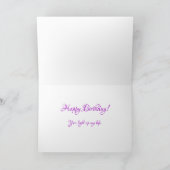 パンスィの誕生日カード カード (内部)