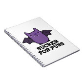 パンスベビーおもしろいこうもりプリンの吸盤 ノートブック (右側)