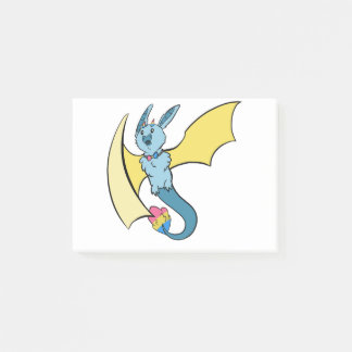 パンセクシャルプライドこうもりドラゴン ポストイット
