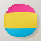 パンセクシャルプライドサークル ラウンドクッション (正面)