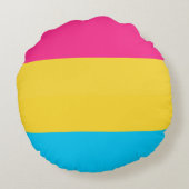 パンセクシャルプライドサークル ラウンドクッション (裏面)