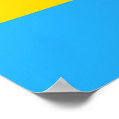 パンセクシャルプライド国旗 ポスター (角)