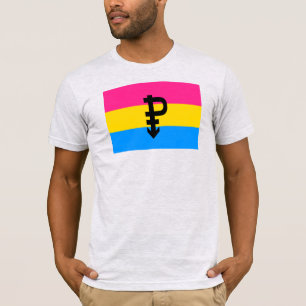 パンセクシャルプライド国旗 Tシャツ