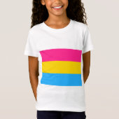 パンセクシャルプライド国旗 Tシャツ (正面)