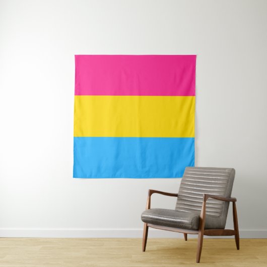 パンセクシャルプライド国旗LGBTQ タペストリー (インサイチュ)