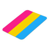 パンセクシャルプライド国旗LGBTQ マグネット (左側)