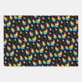 パンセクシャルプライド猫 – 自分らしく ラッピングペーパーシート (正面3)