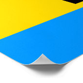 パンセクシャル国旗 ポスター (角)