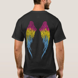 パンセクシャル国旗 – Angel Wings Tシャツ