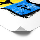 パンセクシャル抗議の拳 ポスター (角)