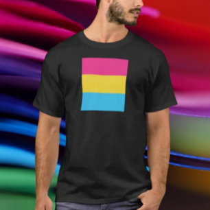 パンセクシャル・プライドフラグ Tシャツ