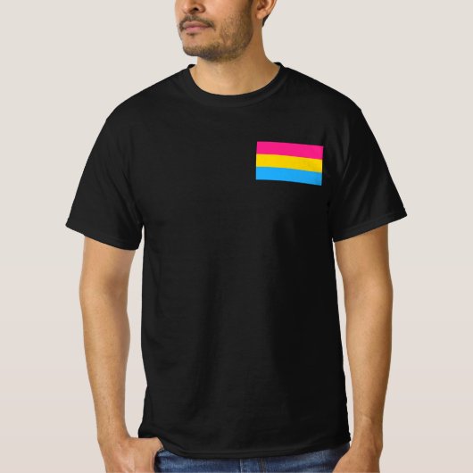 パンセクシャル・プライド Tシャツ (正面)