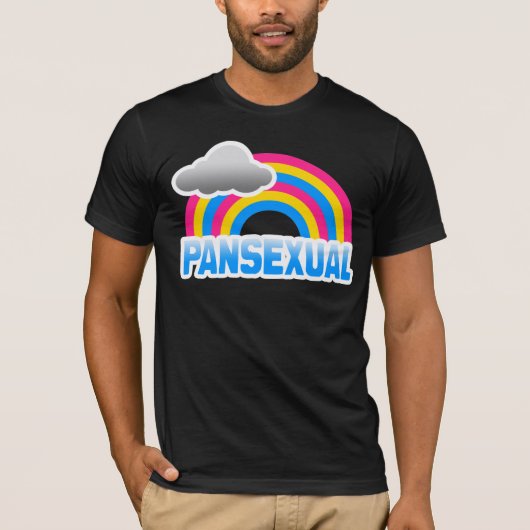 パンセクシャル・プライドTシャツ Tシャツ (正面)