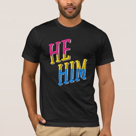 パンセクシャル・プライドTシャツ Tシャツ (正面)