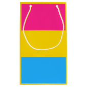 パンセクシュアリティフラッグスモール抱き枕 スモールペーパーバッグ (裏面)