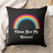 パンセクシュアリティレインボープライド装飾用クッション クッション (ブランケット)