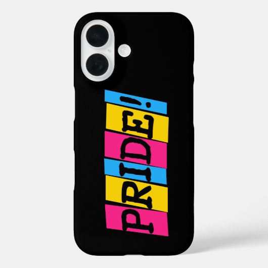 パンセクシュアリティ プライド テキスト Case-Mate iPhoneケース (裏面)