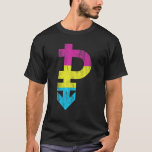パンセクシュアルシンボルLGBTプライド Tシャツ