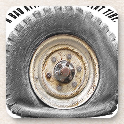 パンタイヤのような悪い態度 コースター (正面)