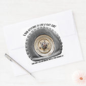 パンタイヤのような悪い態度 スクエアシール (封筒)