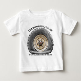 パンタイヤのような悪い態度 ベビーTシャツ