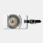 パンタイヤのような悪い態度 ラゲッジタグ (正面横)