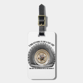 パンタイヤのような悪い態度 ラゲッジタグ