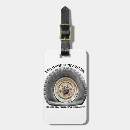 パンタイヤのような悪い態度 ラゲッジタグ (正面縦)